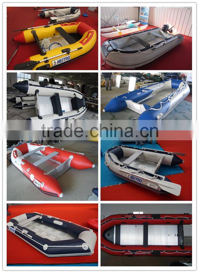 HEITRO 2016 new design 3.6m length aluminum cheap inflatable sport boat