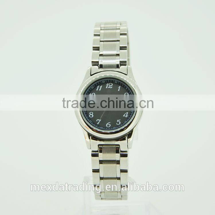 fashion promotion wrist stainless steel ladies watch