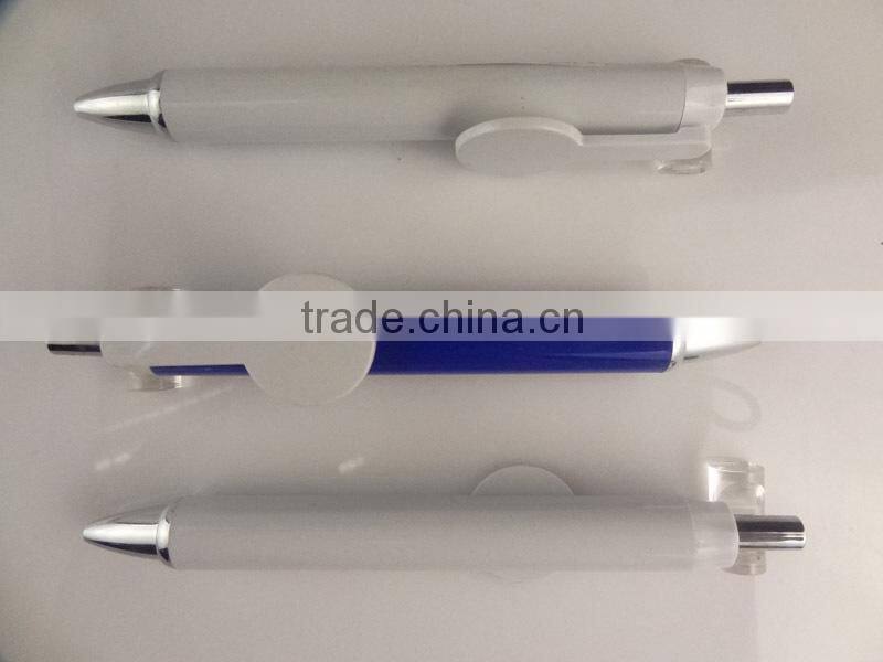 best selling products promotional plastic ball pen with big clip