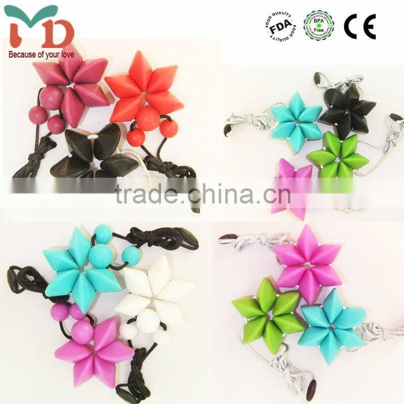 Wholesale Silicone Bead Baby Holder Chain Baby Pacifier Chain