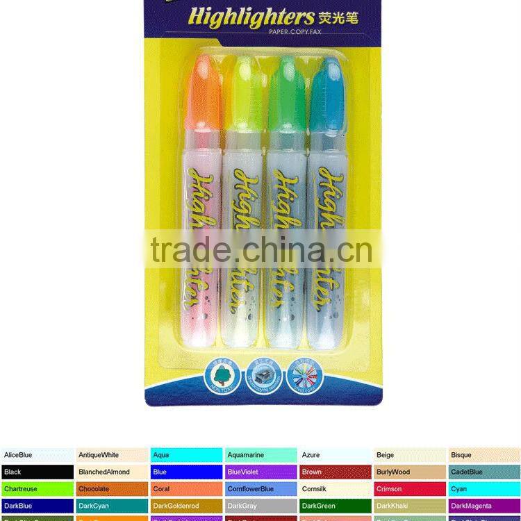 Highlighter pens multic color item 537