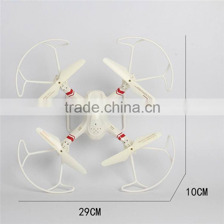 Funny 6 axis gyro black white plastic rc racing drone middle size radio contro quadcopter 3D fly aircraft con camera for sales