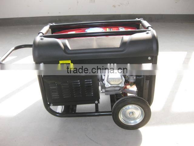 5KW ZANCO with 2 wheels and handles generator gasoline honda generator 220v