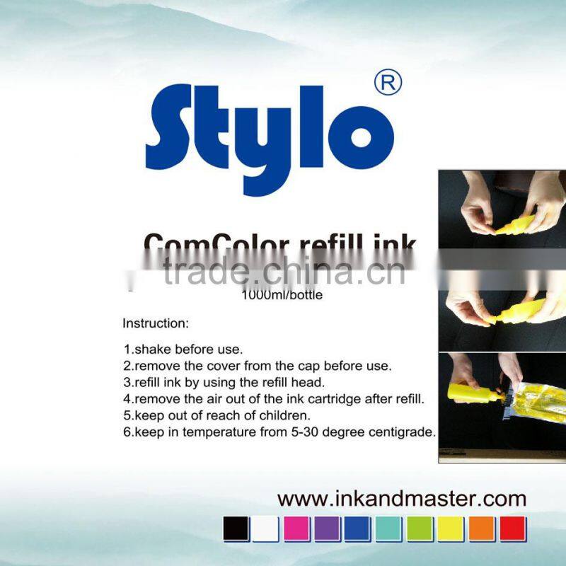 Riso Comcolor 7150/9150/3150 REFILL INK WITH CHIP