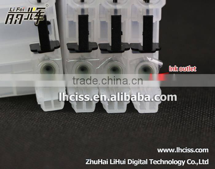 4pieces refillable ink cartridge for Brother LC539BK LC535C/M/Y use for Brother DCP-J100/J105 with reset chip
