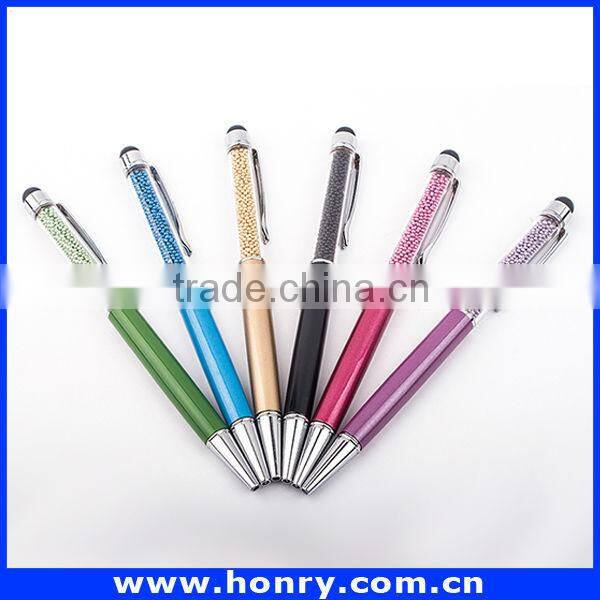 Best Selling Universal Stylus Touch Pen, 2in1 Crystal Stylus Touch Pen for Laptop