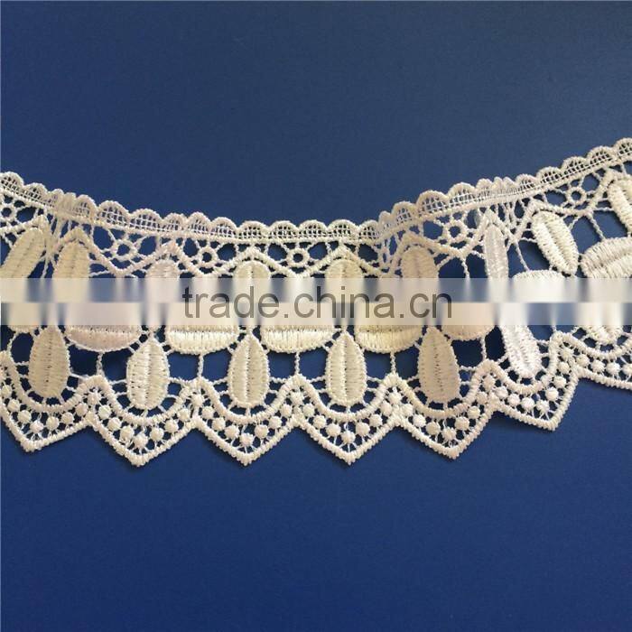 New product simple style crochet bikini lace fabric for women's garment