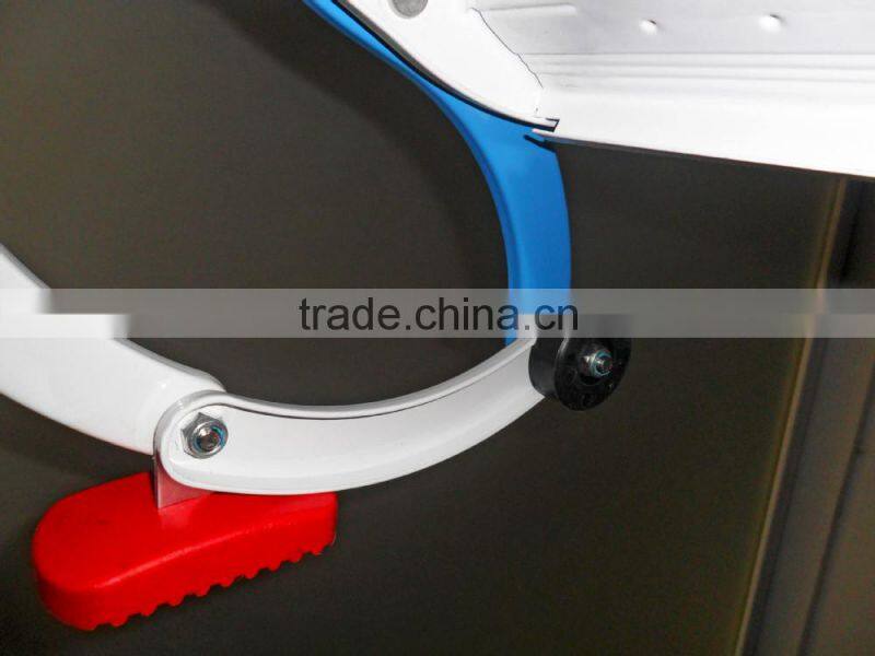 Indoor duplex staircase folding attic ladders, steel retractable stairs