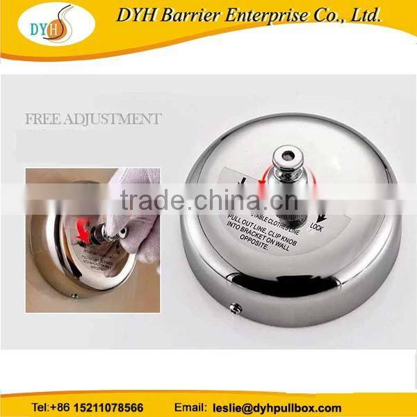 Hotel stainless steel retractable cloth line