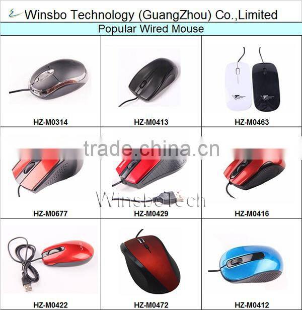 Latest Computer USB Wired Mouse/funny computer mouse