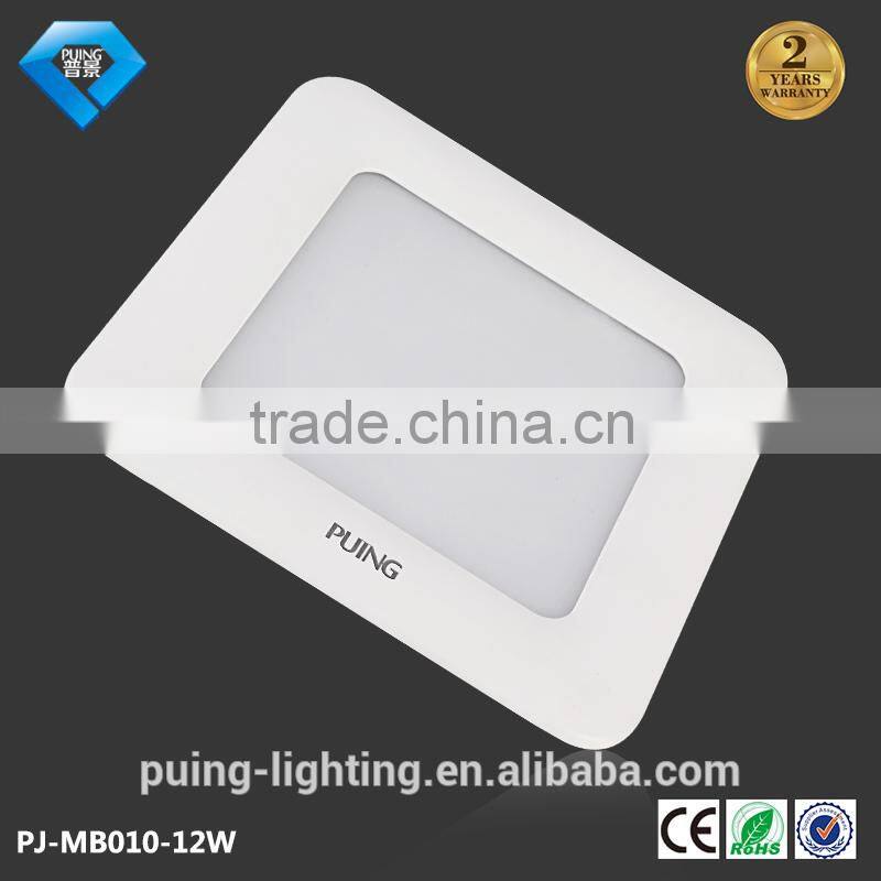 square led panel light SMD 2835 6W 9W,12W milky diffuser led light panel