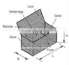 Hexagonal Wire Mesh/gabion box (manufacturer)