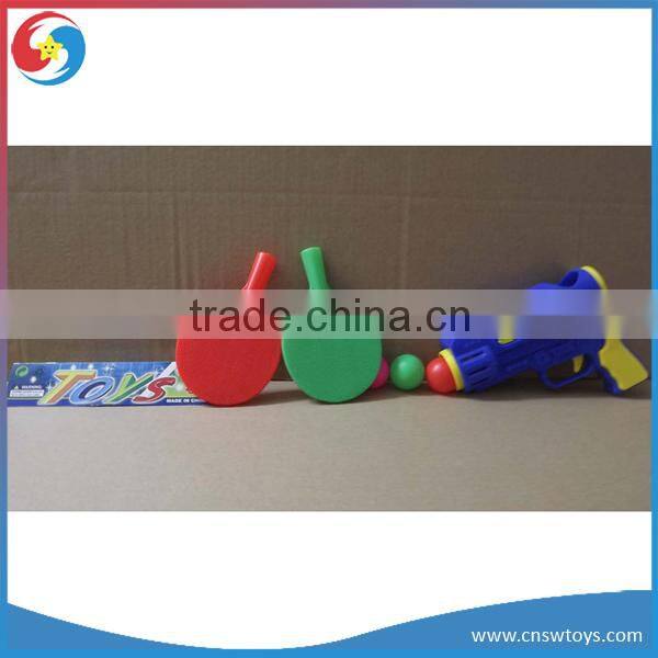 QL1903288 Solid Color Toy Ping Pong Ball Gun