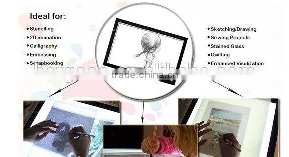 LED Tracing light Board Artist Tattoo Drawing Drafting Graphics Tablet Table