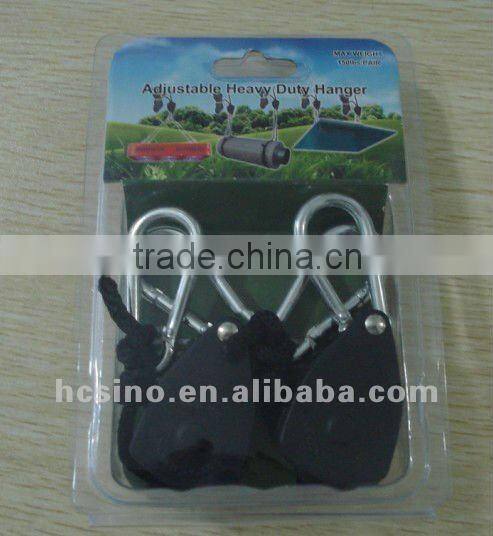 Adjustable light hanger built-in Zinc alloy pulley