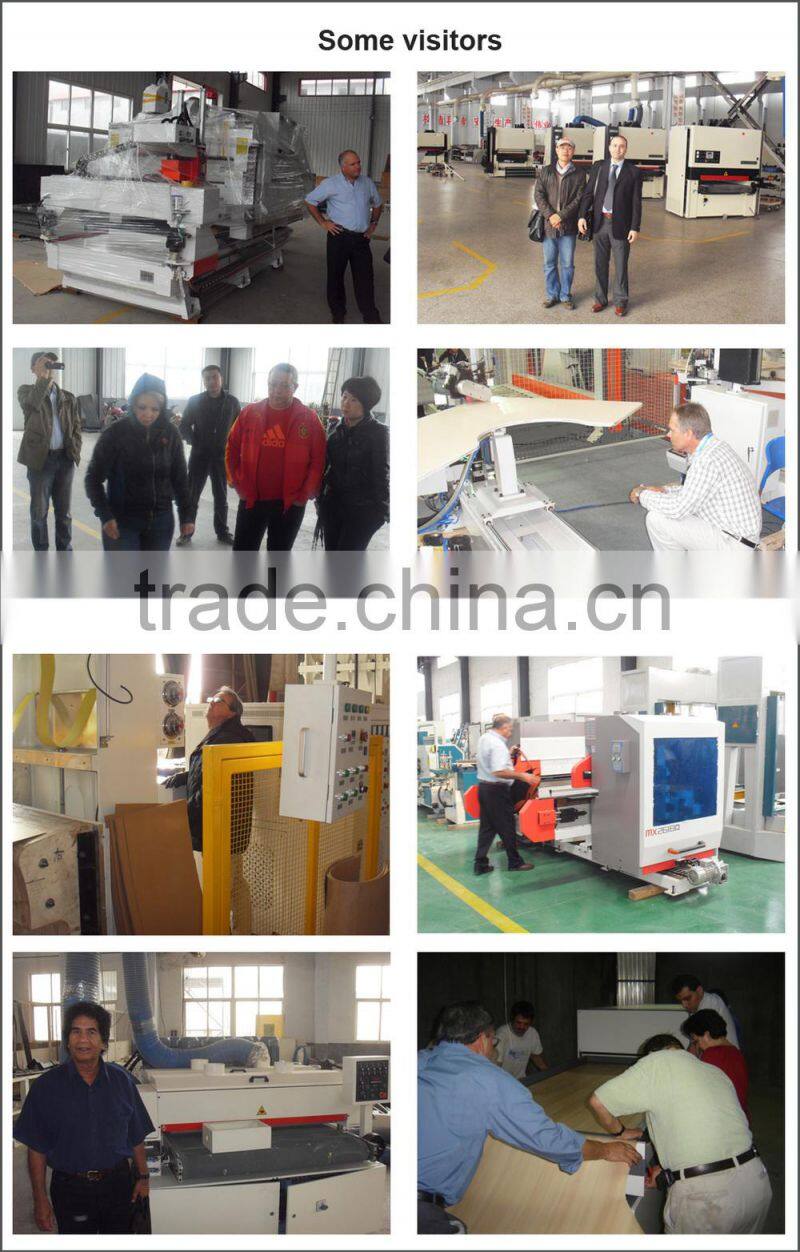 Solid wood floor making machine