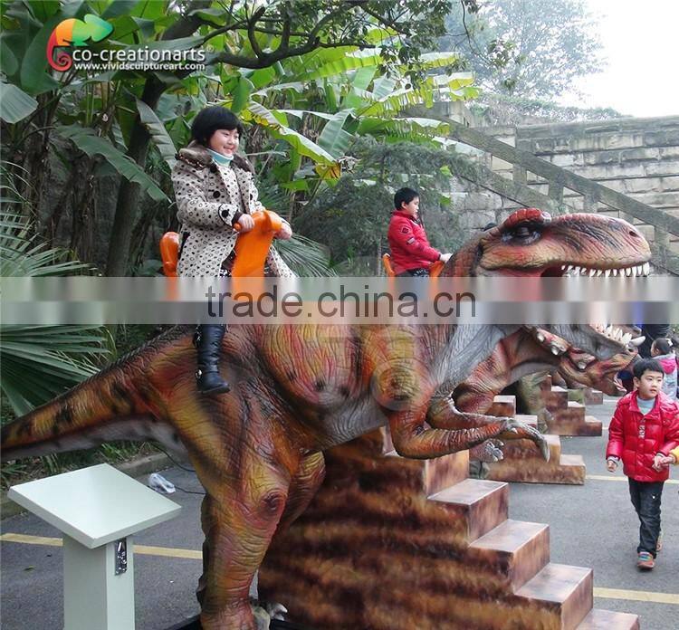 Popular animatronic T-rex dinosaur indoor amusement park rides