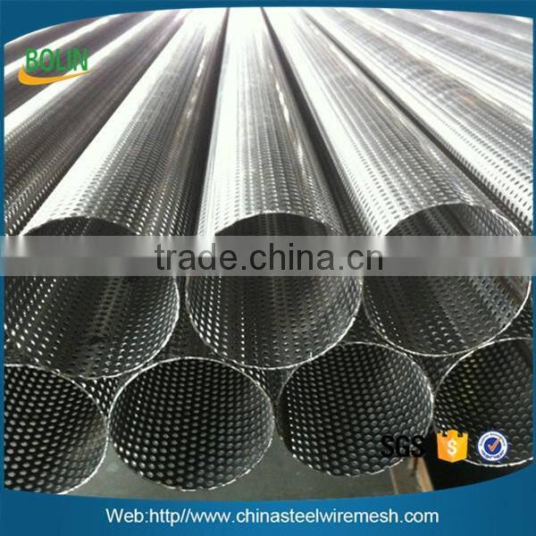 Stainless steel ss304 spiral welded perforated tube