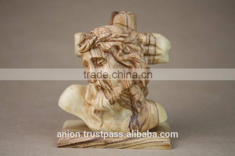 Jesus Christ Olive Wood Carved Figure