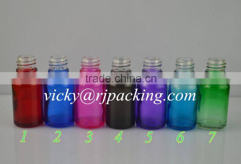 red painting 1oz skull shape glass dropper bottle for e-liquid in stock