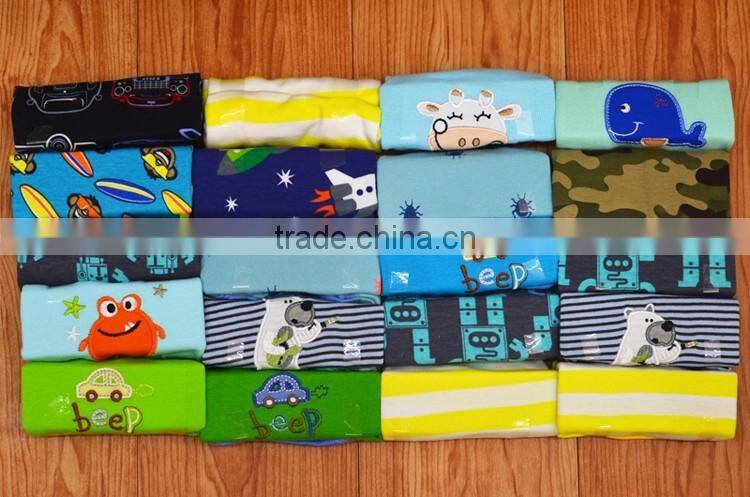 Baby cloths sleeveless printed cotton tshirts for baby