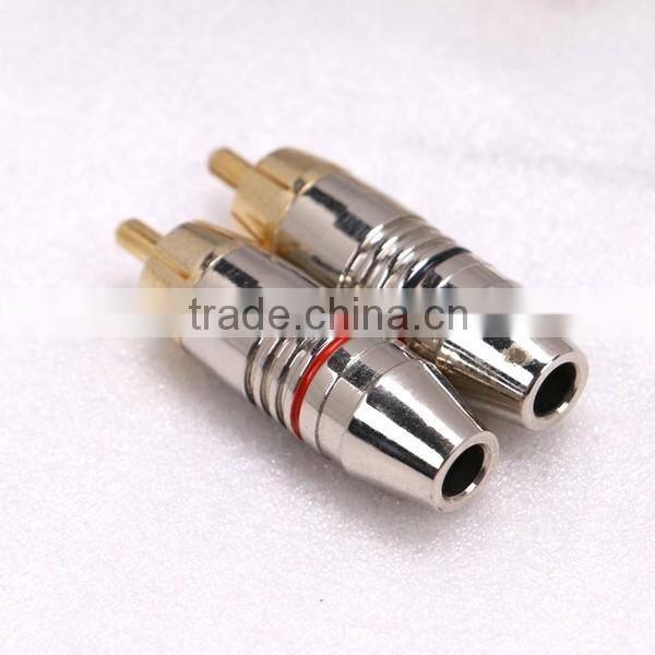 RCA cable connector cable connector