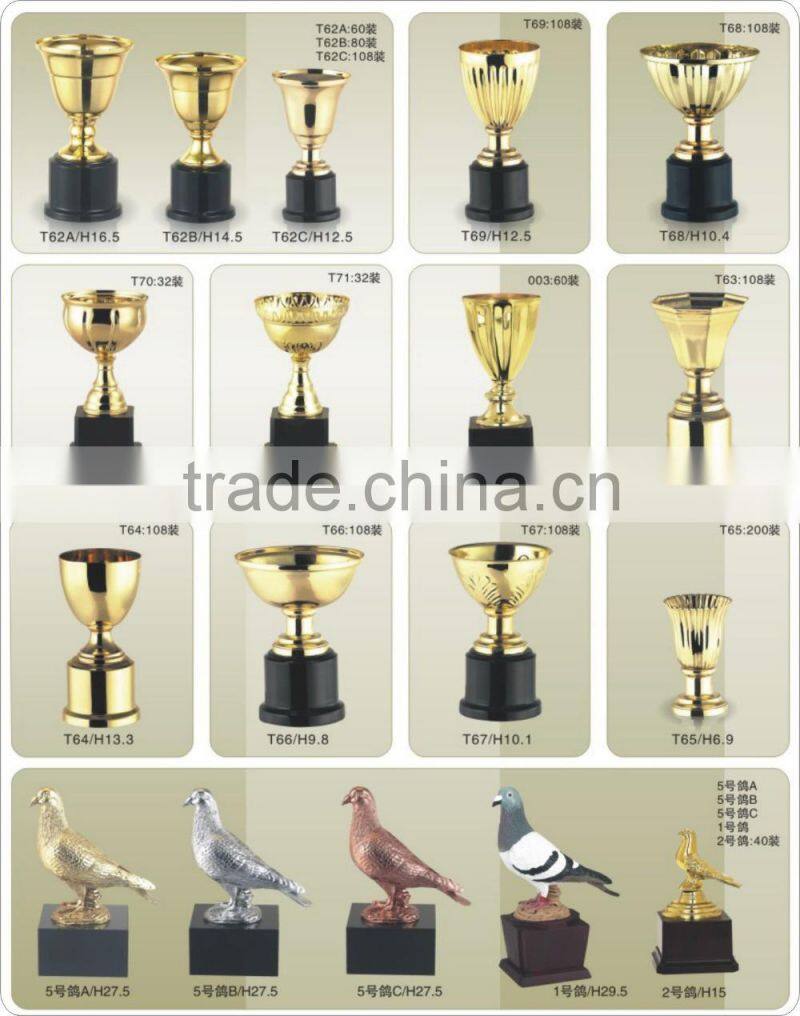 Three sizes students competitions sports gifts awards small trophies trophy cup