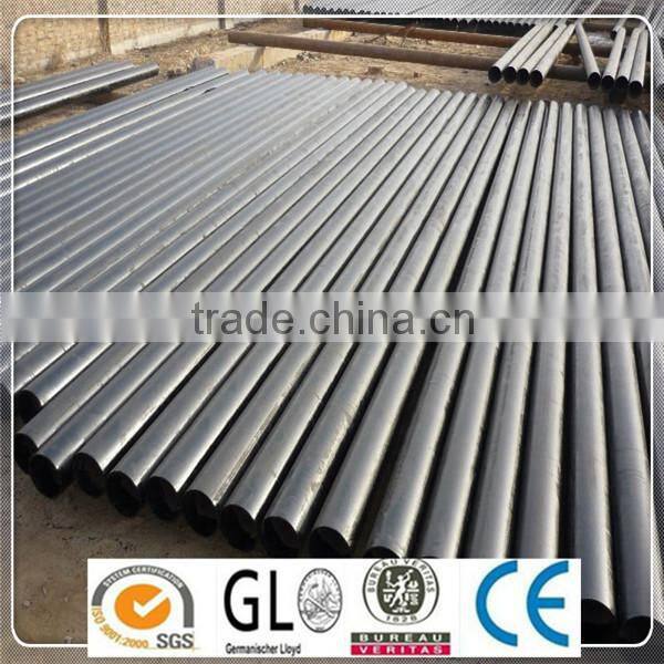 High Quality Black Seamless Round Pipe