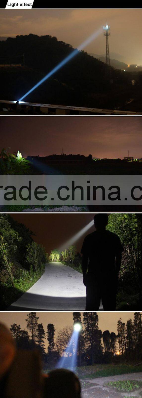 Lithium ion battery operation 3w outdoor sport hiking headlight lamp mining camping head lamp for safety helmet