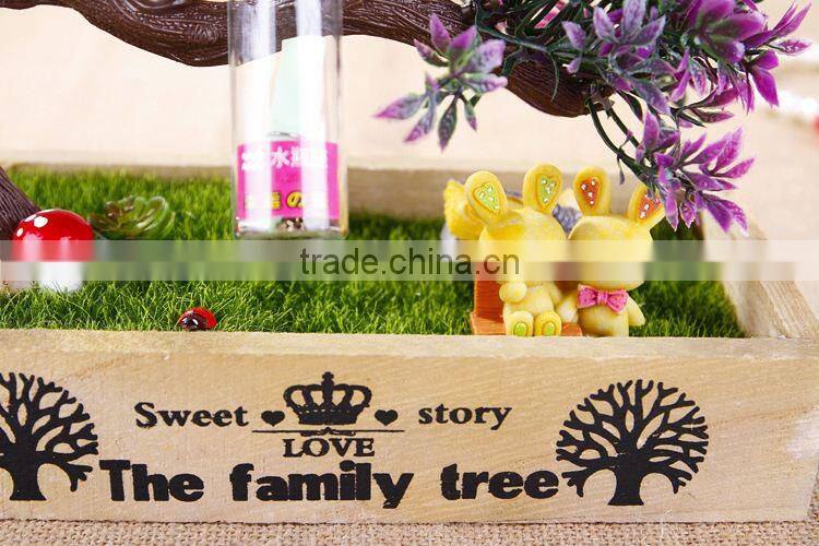 Fashion corporate gift items fairy garden decor medical gift , tin door gift