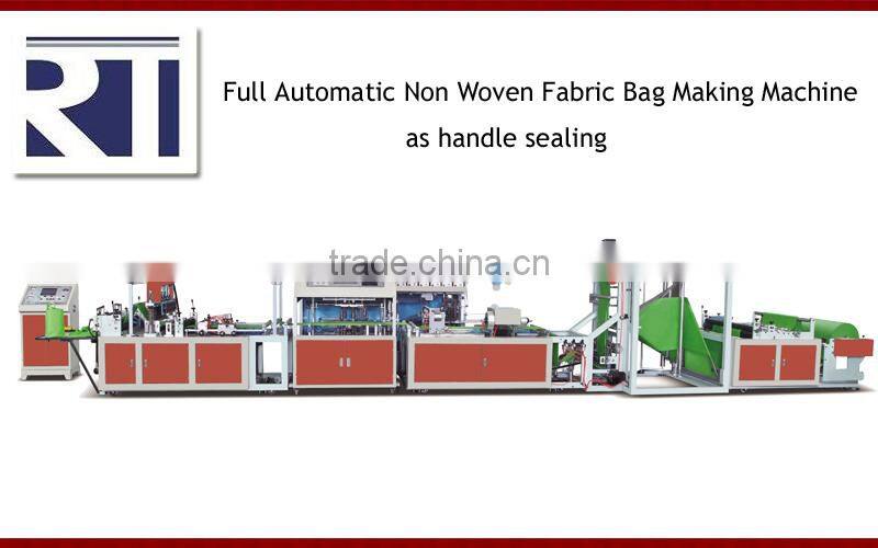 Full Automatic Non-woven Handle Bag Making Machine Price
