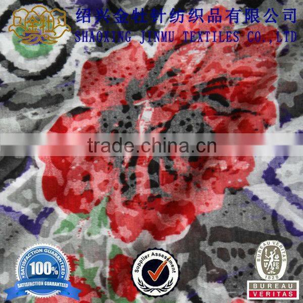organic cotton print knit fabric textile supplier