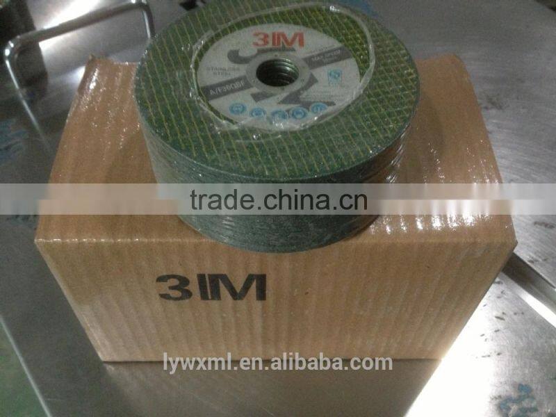 Hot sales macallister power tools spare parts resin bonded cutting disk 14 inch