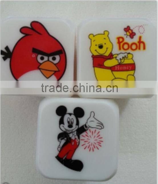 apple shape nature sound alarm clock