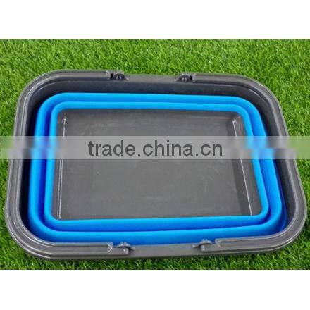 hot selling high quality best silicone collapsible laundry basket