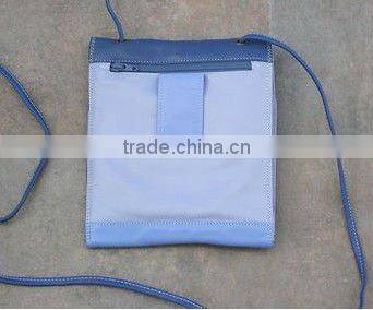 Leather Shoulder Organizer Bag/Purse