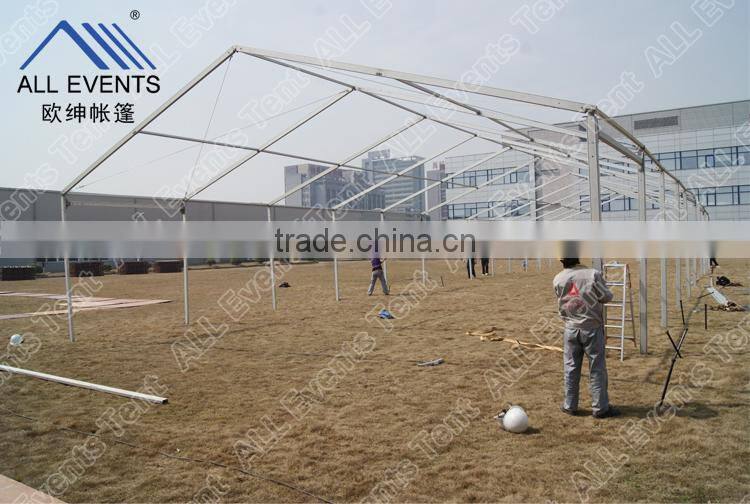 Outdoor party tent with ABS solid walls or glass walls