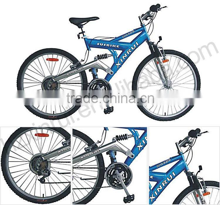 2015 Steel Frame 18 Speed 26" mtb bikes mountain bicycle