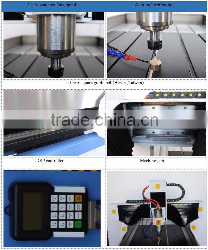 CNC router 4 Axis Musical Instrument Making CNC Router Machine 6090