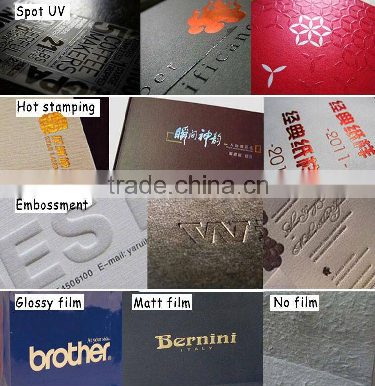 folding printed OEM greeting card in China