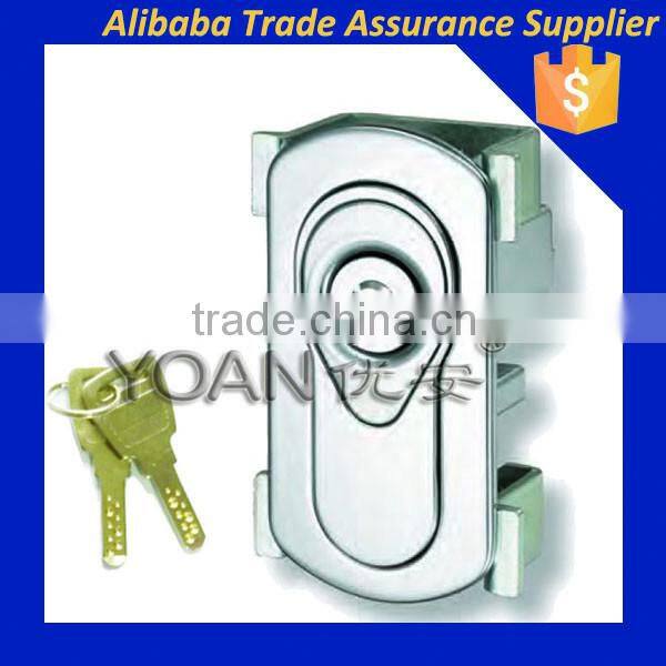 Zinc-alloy lock for ATM locker with key