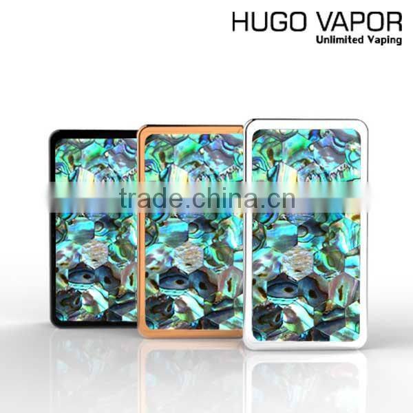 2016 hot selling abalone shell box mod HoneyHive 80W TC vape mod hugo vape mod from E-tone