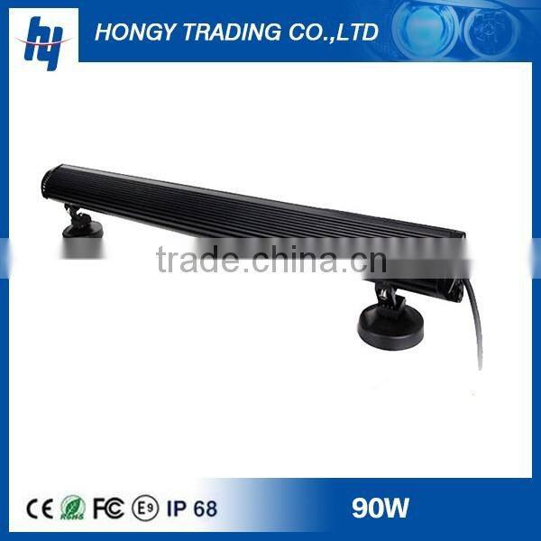 30inch Single led light bar car 90W offroad led light bar