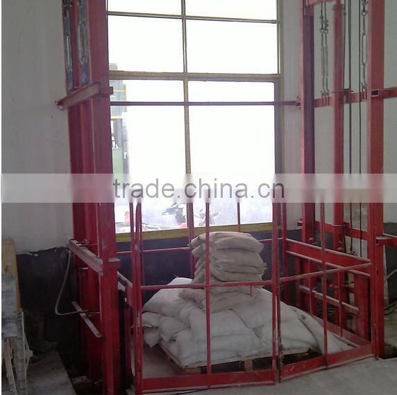 1 ton warehouse hydraulic cargo lift platform