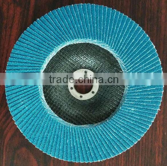 zirconia abrasive flap disc for polishing stainless steel