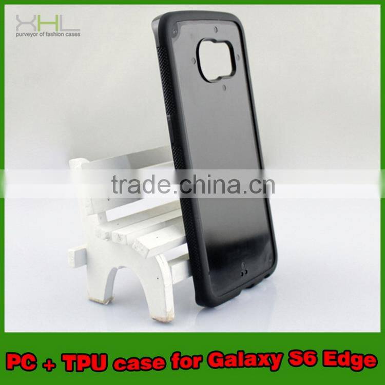 Popular hotsell tpu bumper pc case for samsung s6edge