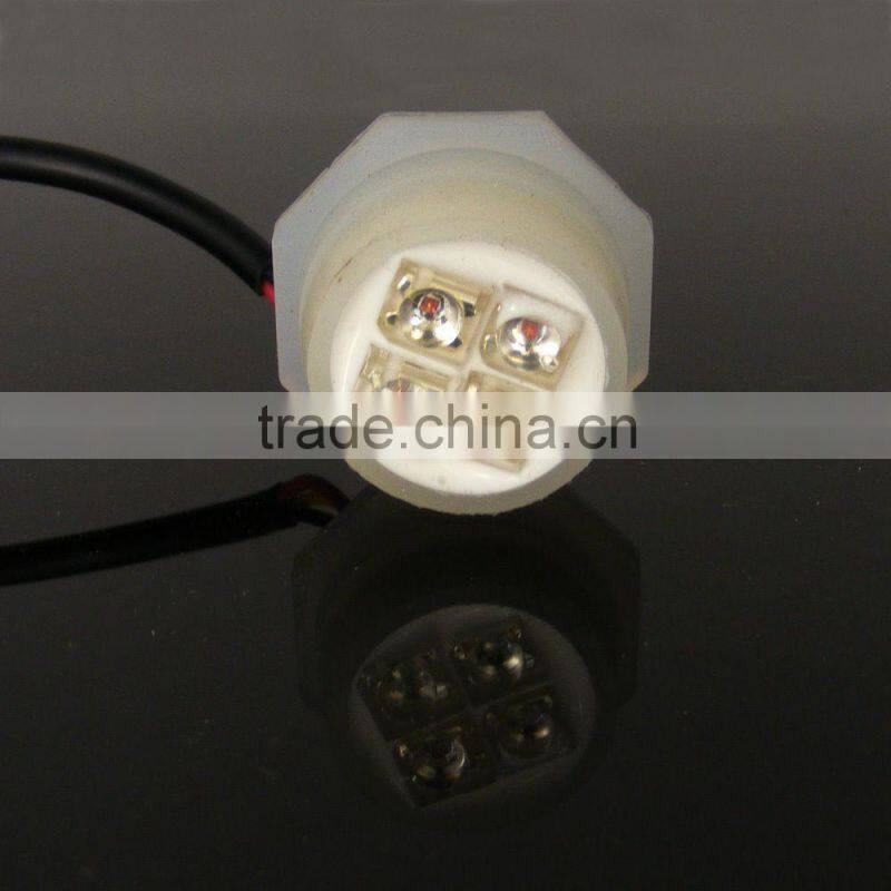 120W, 6 LED Bulbs Hide-A-Way Emergency Hazard Warning Strobe Light Kit (SR-H52012-6LED),Amber Colors