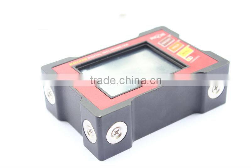DMI810 High Precise TOUCH SCREEN MAGNET BASE SPIRIT LEVEL DIGITAL ANGLE GAUGE INCLINOMETER BOX With Better Resolution 0.001deg