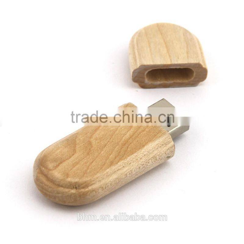 High quality and cheap small Wooden Bamboo usb flash disk
