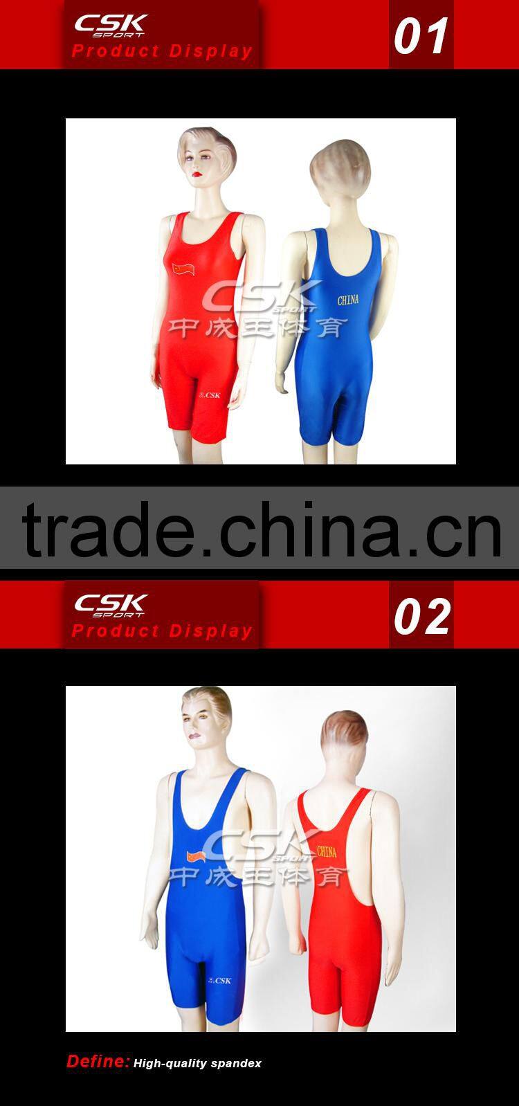 High Quality Women's Wrestling Singlet